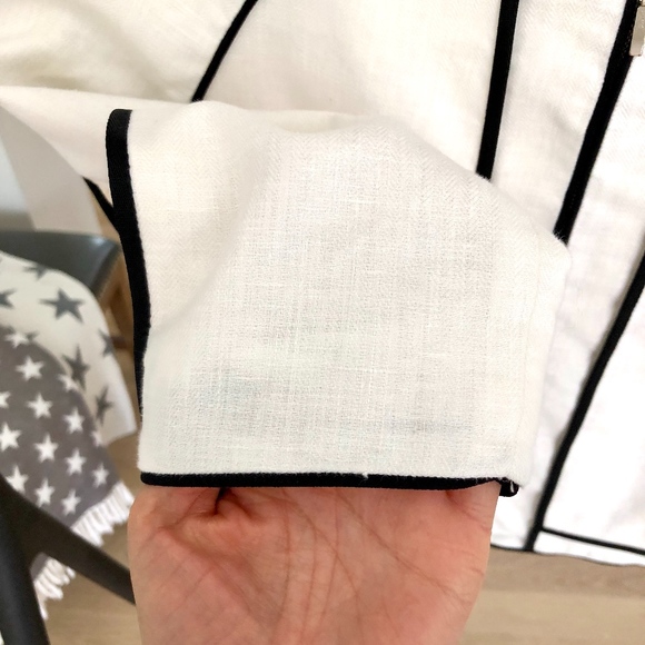 J Crew White Bolero Zip Jacket - Picture 2 of 5